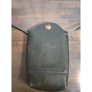 Women's VIDENO POLO Dark Green One Size Crossbody Bag with Gold Hardware